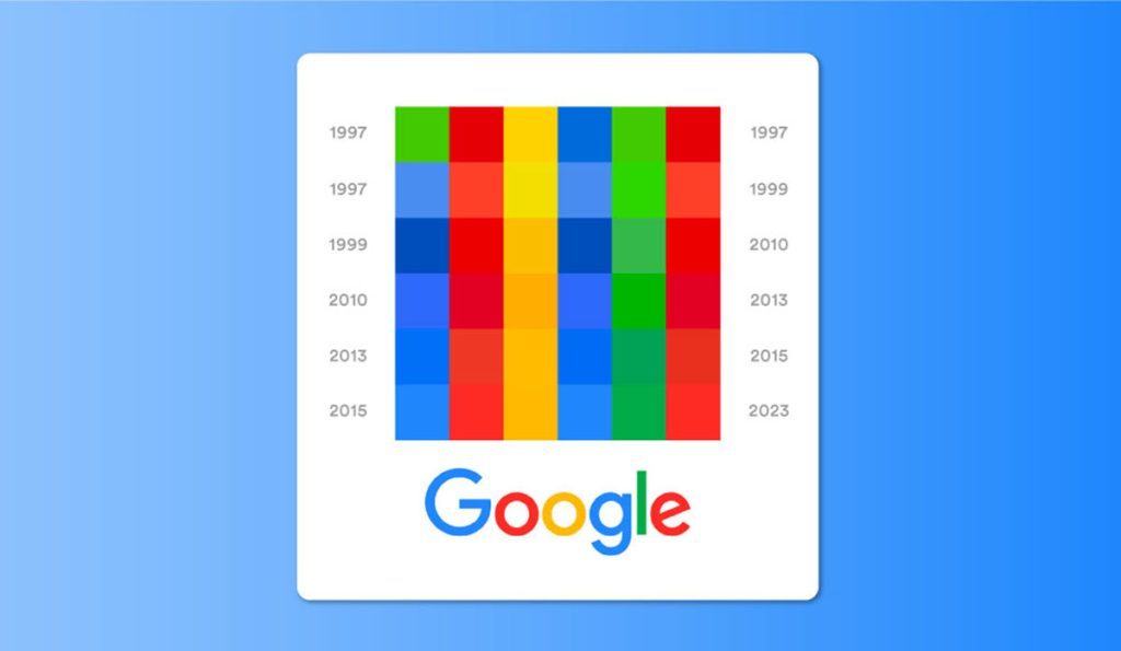 تاریخچه طراحی لوگو گوگل از سال 1996 تا کنون